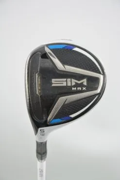 GolfRoots Lefty TaylorMade SIM Max 5 Wood R Flex