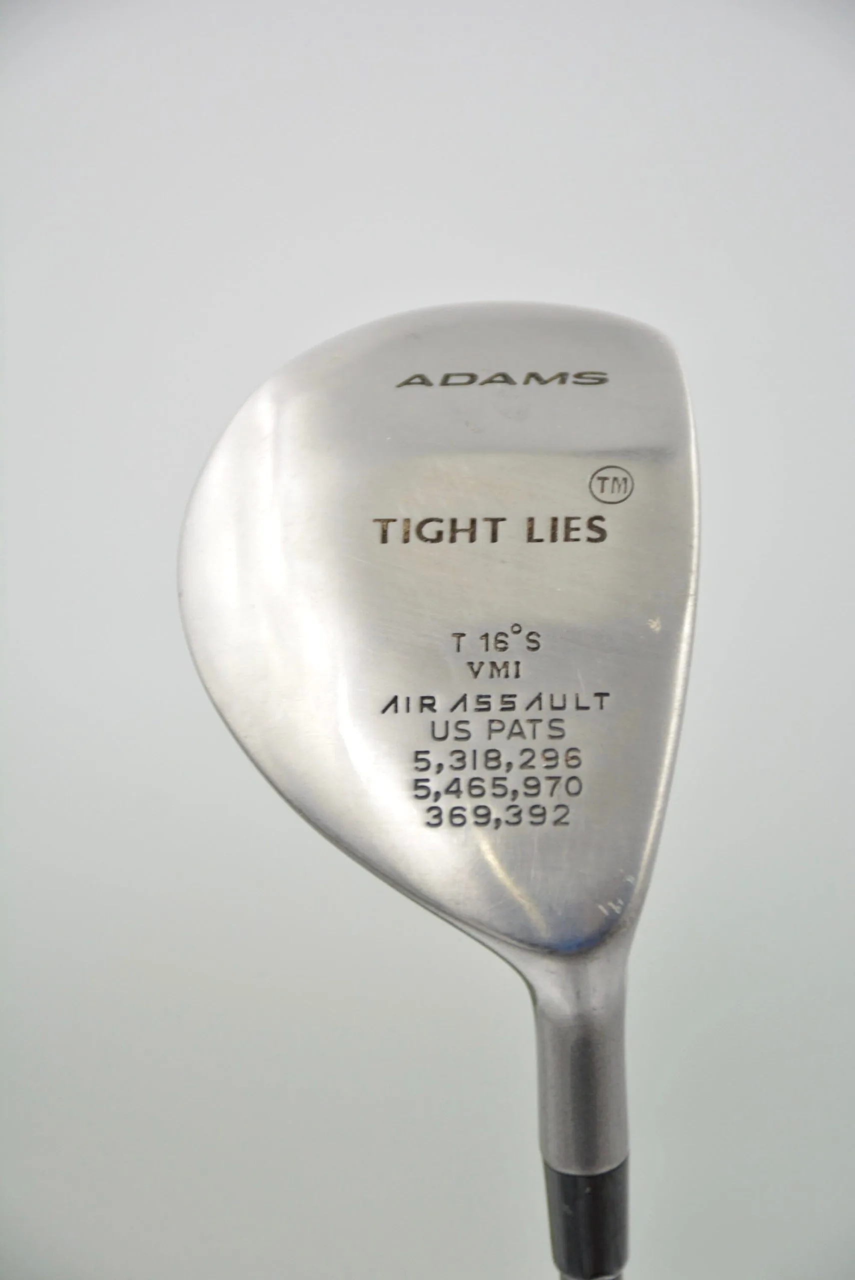 GolfRoots Adams Tight Lies 16 Degree Wood R Flex 3 GolfRoots Adams Tight Lies 16 Degree Wood R Flex