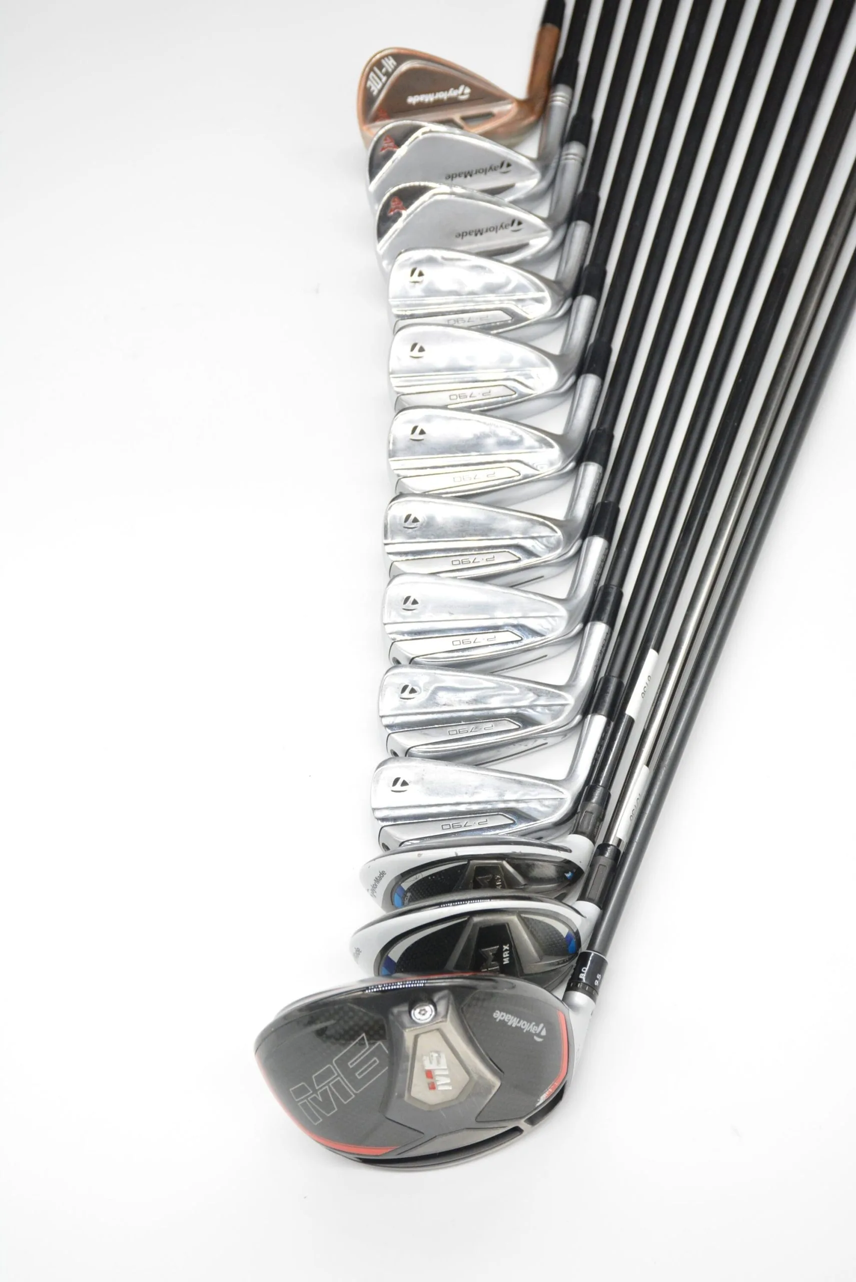 GolfRoots Lefty TaylorMade P790 2019 Full Set S Flex 4 GolfRoots Lefty TaylorMade P790 2019 Full Set S Flex - Image 2