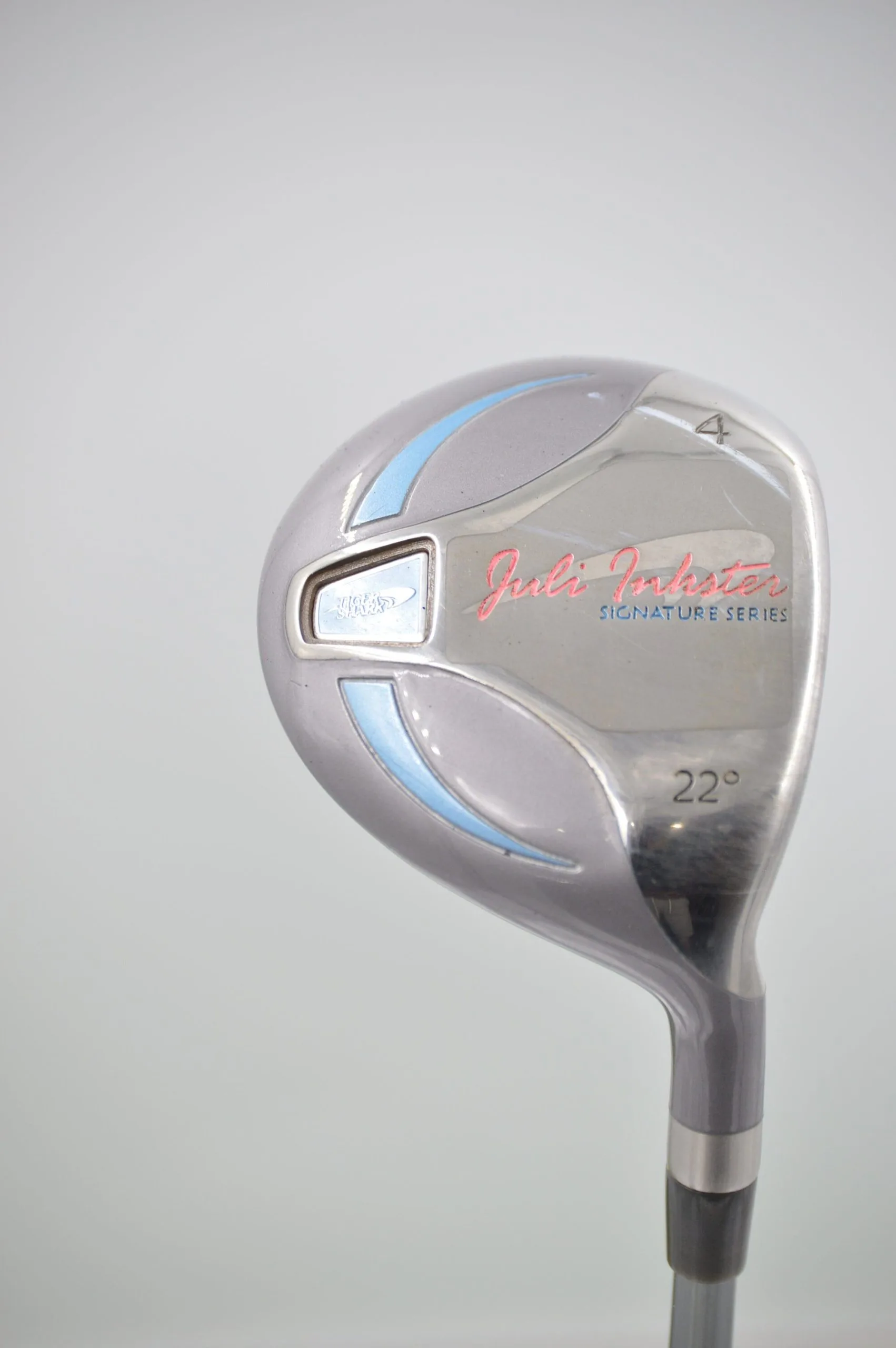 GolfRoots Women's Juli Inkster Tiger Shark 4 Wood W Flex 3 GolfRoots Women's Juli Inkster Tiger Shark 4 Wood W Flex