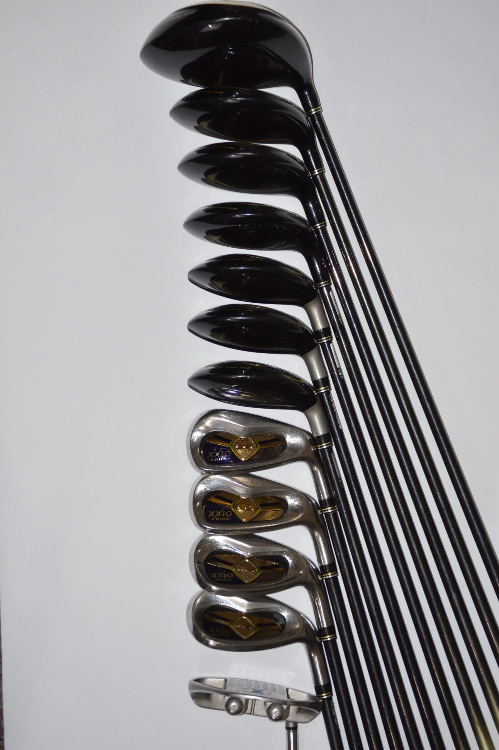 GolfRoots XXIO Prime 9 Full Set R Flex +.75 In. 3 GolfRoots XXIO Prime 9 Full Set R Flex +.75 In.