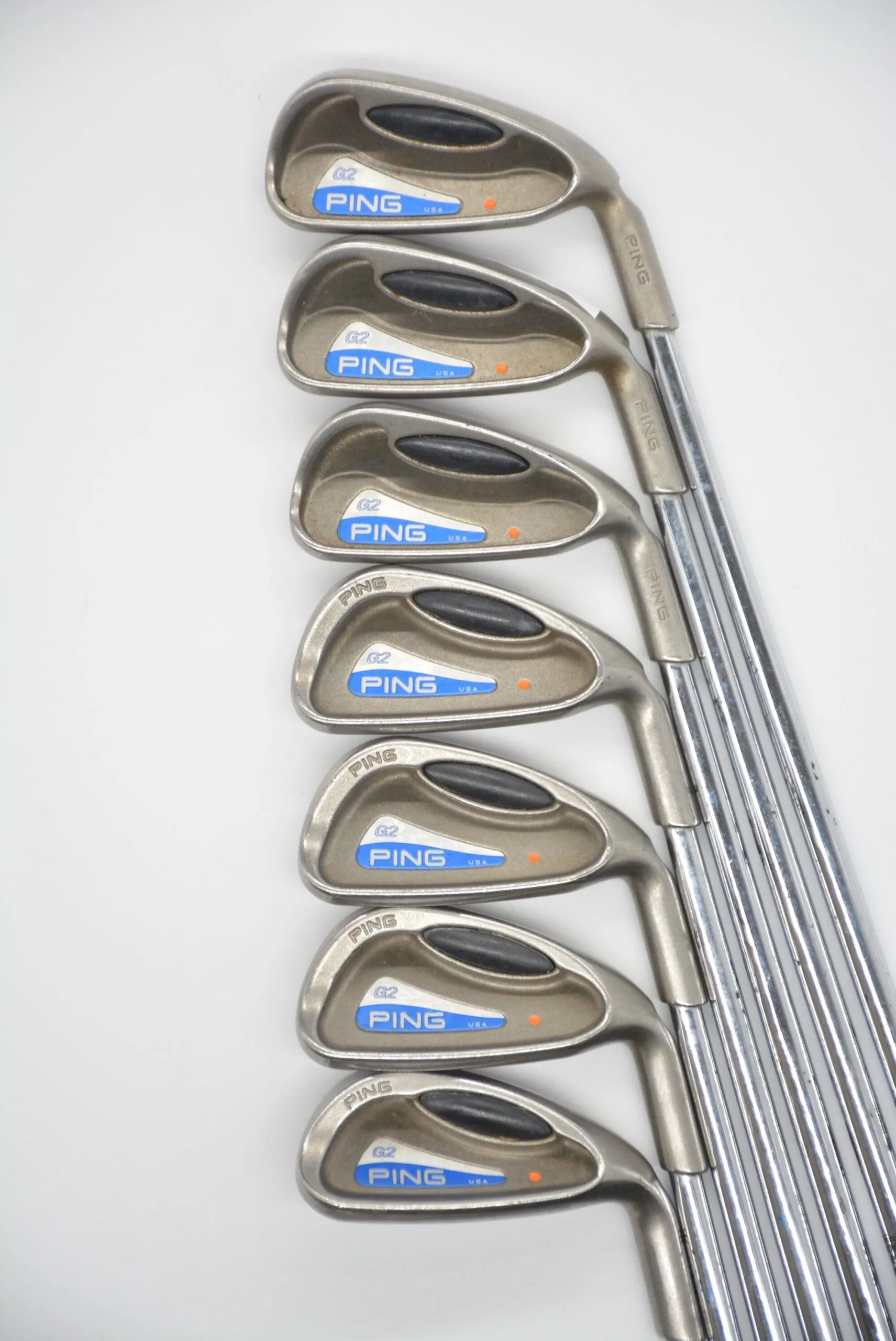 GolfRoots Ping G2 3-8, UW Iron Set S Flex Orange Dot 4 GolfRoots Ping G2 3-8, UW Iron Set S Flex Orange Dot - Image 2