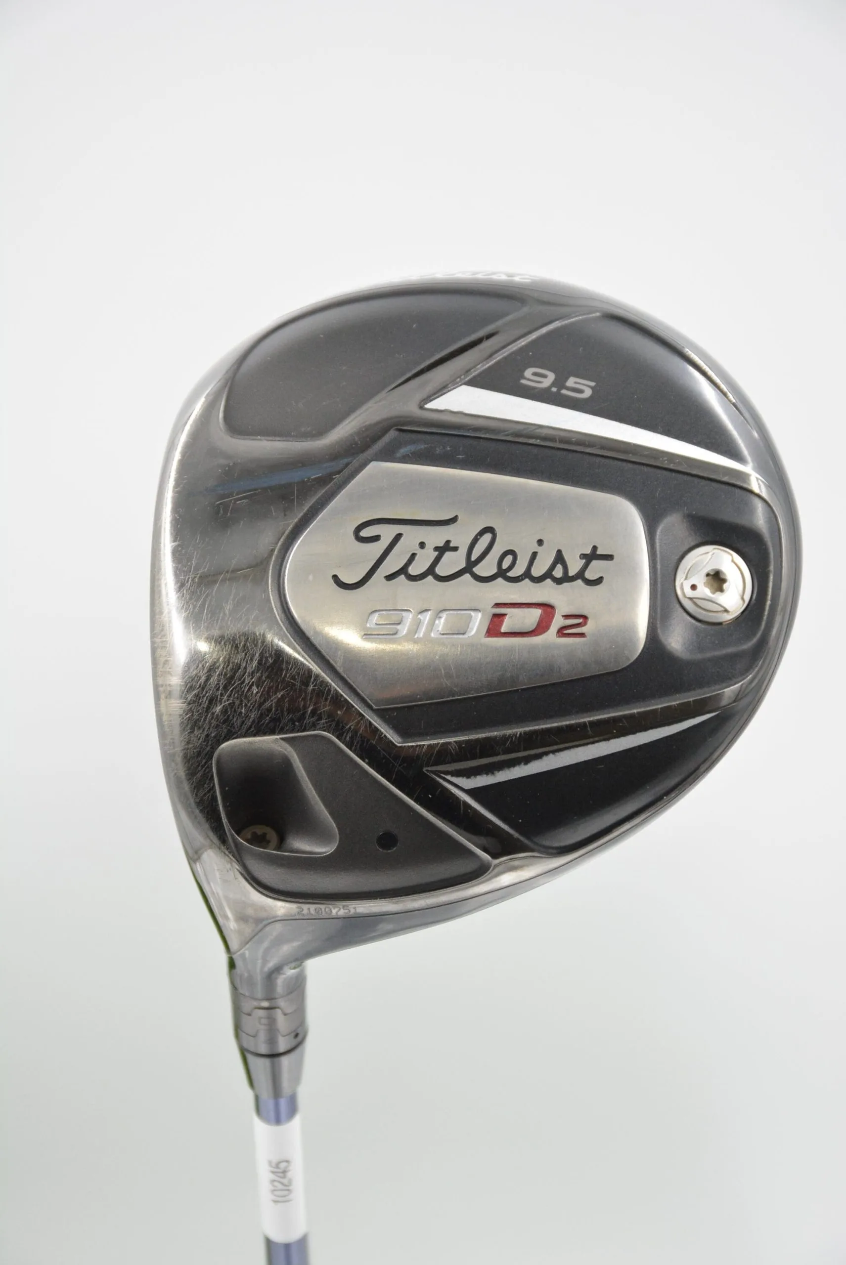 GolfRoots Lefty Titleist 910D2 9.5 Degree Driver R Flex 3 GolfRoots Lefty Titleist 910D2 9.5 Degree Driver R Flex