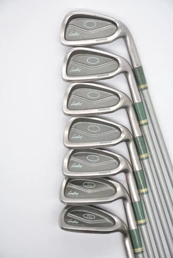 GolfRoots Cobra Lady Cobra Oversize 4-6, 8-SW Iron Set W Flex 4 GolfRoots Cobra Lady Cobra Oversize 4-6, 8-SW Iron Set W Flex - Image 2
