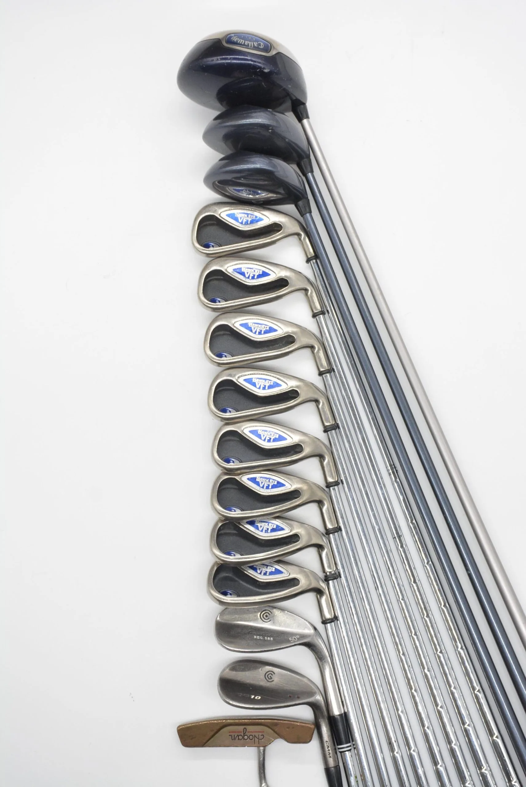 GolfRoots Callaway Hawk Eye VFT Full Set R Flex 3 GolfRoots Callaway Hawk Eye VFT Full Set R Flex