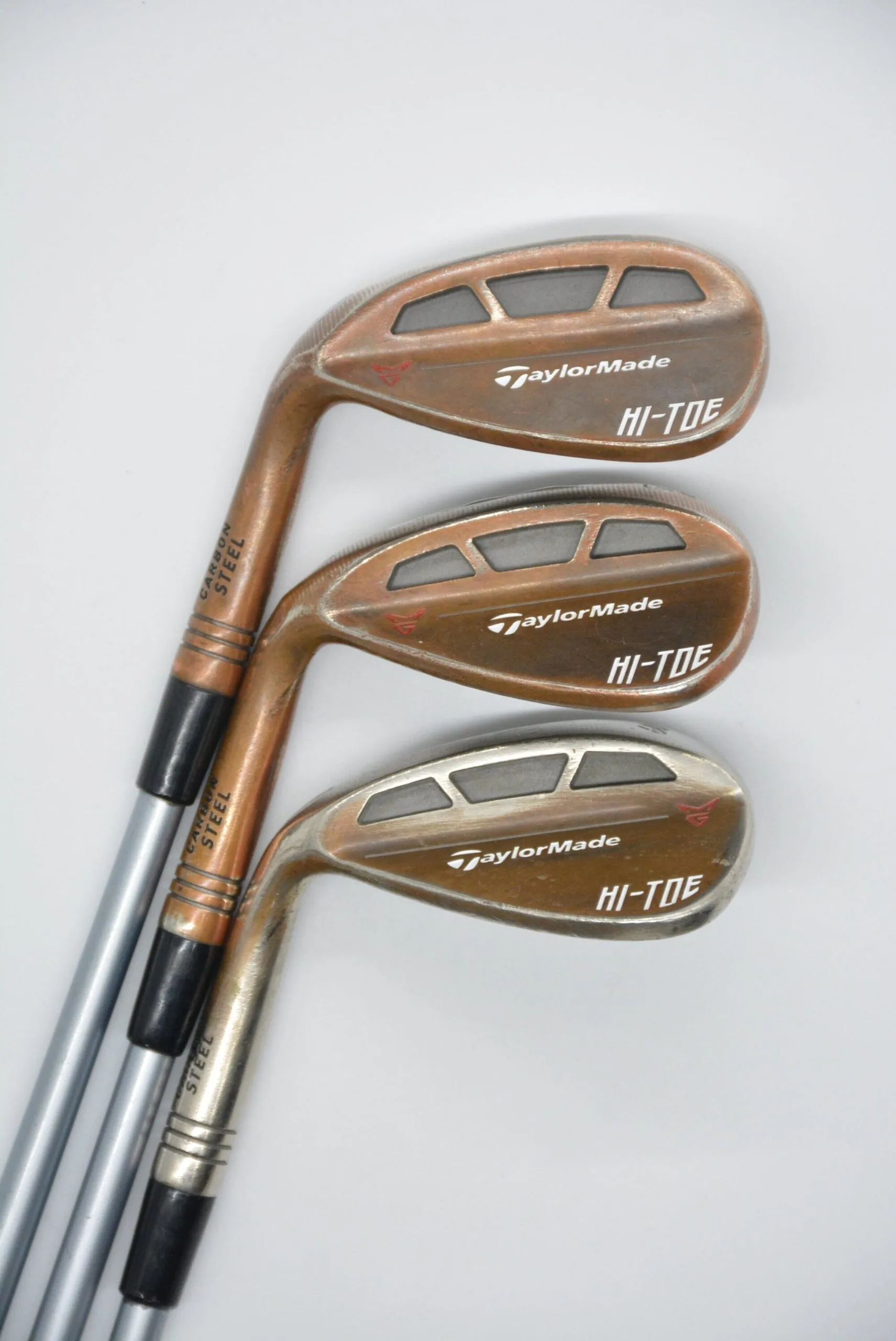 GolfRoots Women's Lefty TaylorMade Hi-Toe 52, 56, 60 Degree Wedge Set W Flex 3 GolfRoots Women's Lefty TaylorMade Hi-Toe 52, 56, 60 Degree Wedge Set W Flex