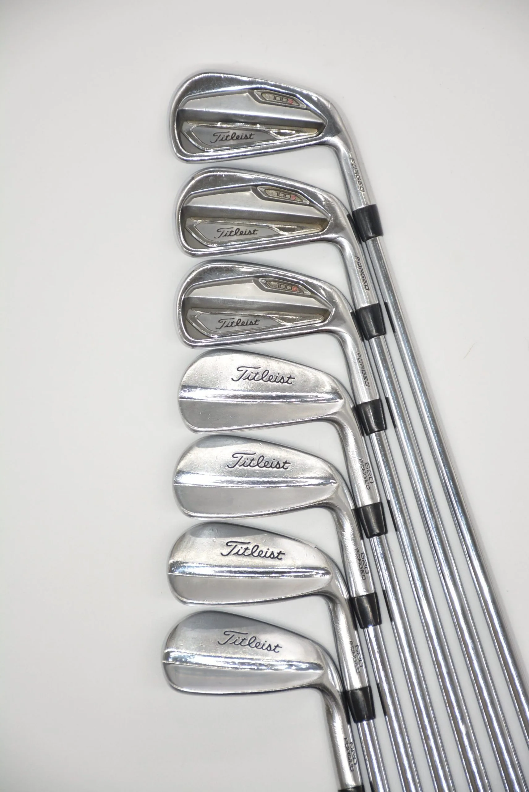 GolfRoots Titleist 620 MB/T100S 4-PW Iron Set X Flex 4 GolfRoots Titleist 620 MB/T100S 4-PW Iron Set X Flex - Image 2