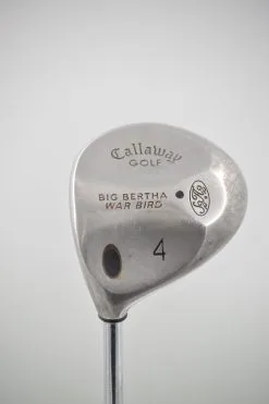 GolfRoots Lefty Callaway Big Bertha War Bird 4 Wood R Flex