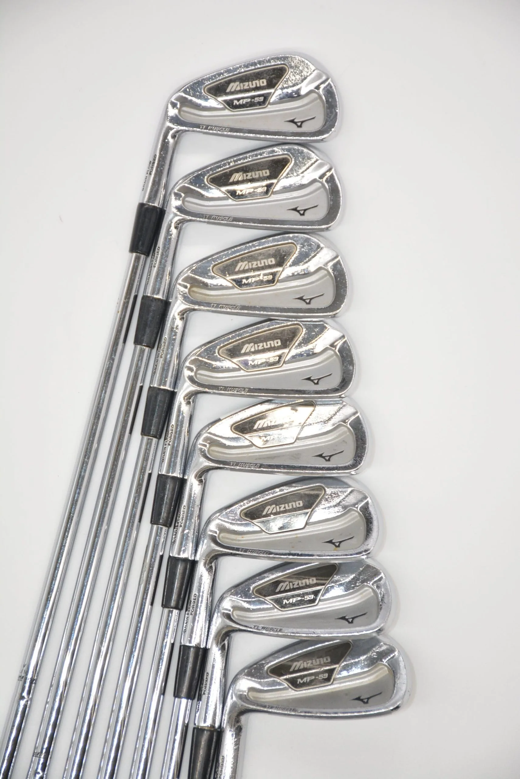 GolfRoots Lefty Mizuno MP-59 3-PW Iron Set S Flex 4 GolfRoots Lefty Mizuno MP-59 3-PW Iron Set S Flex - Image 2