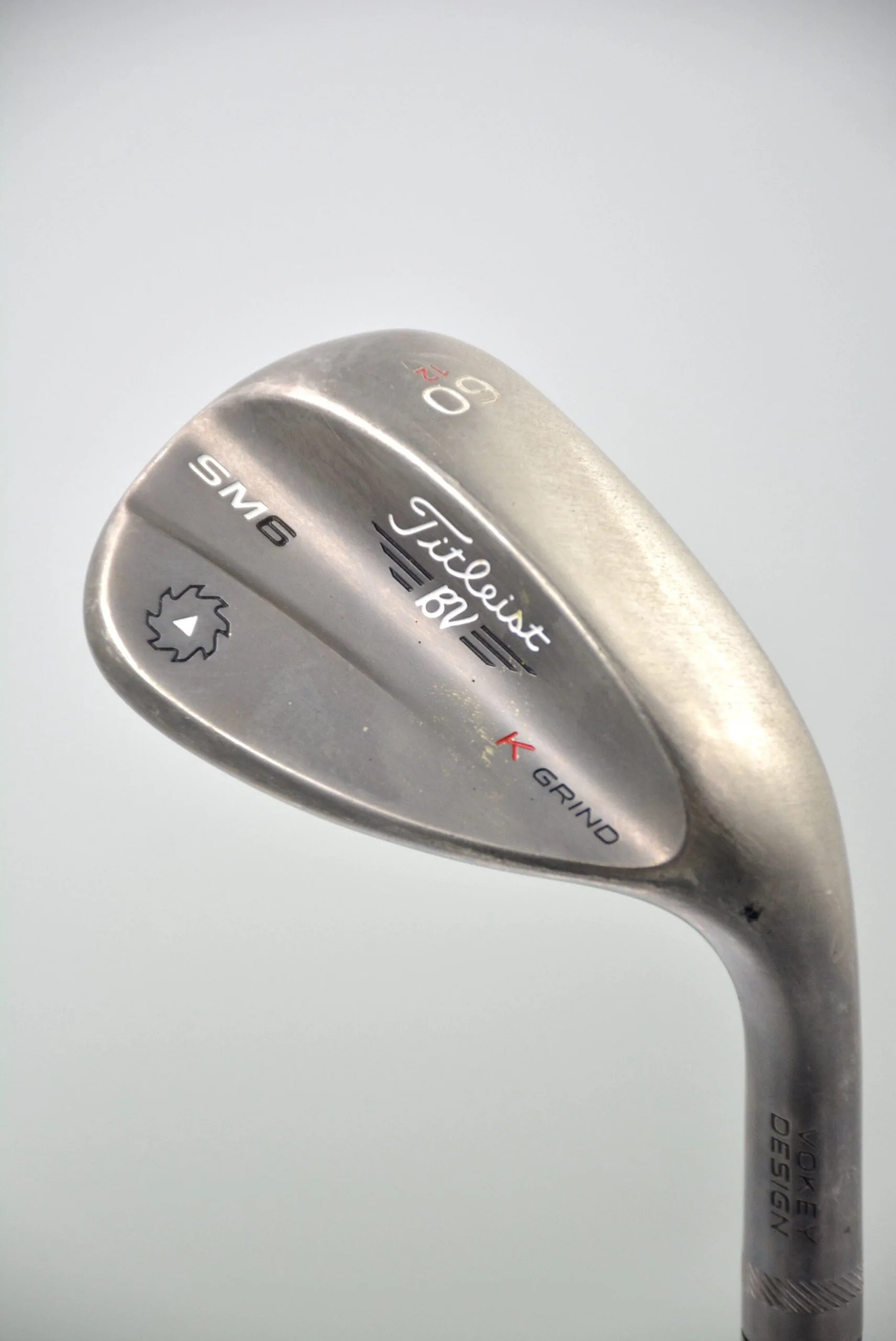 GolfRoots Titleist Vokey SM6 Jet Black K Grind 60 Degree Wedge Wedge Flex 3 GolfRoots Titleist Vokey SM6 Jet Black K Grind 60 Degree Wedge Wedge Flex
