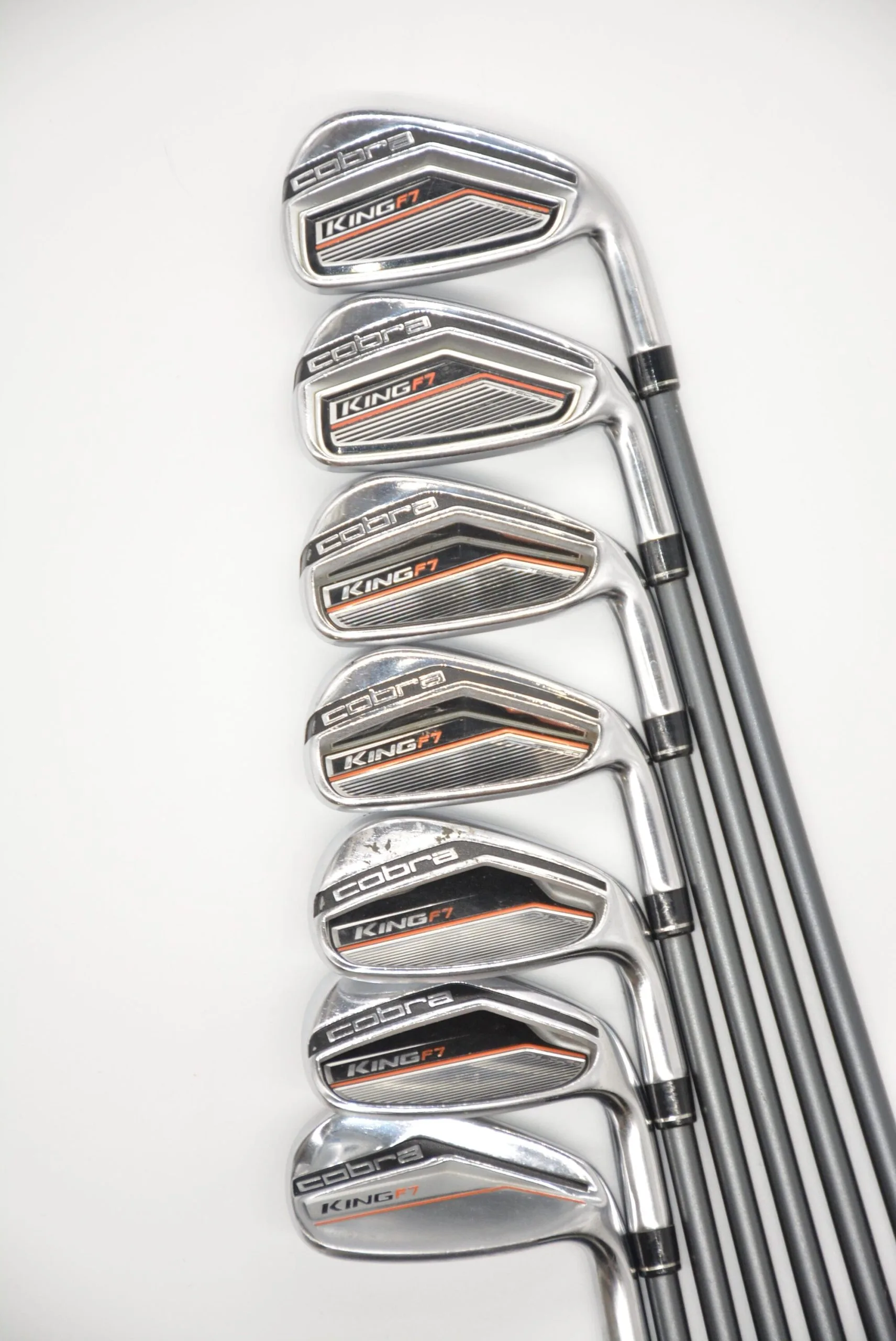 GolfRoots Cobra King F7 4-7, 9-GW Iron Set Variable Flex 4 GolfRoots Cobra King F7 4-7, 9-GW Iron Set Variable Flex - Image 2