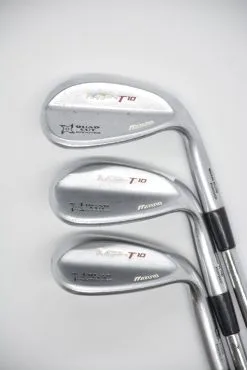 GolfRoots Mizuno MP-T10 50, 56, 60 Degree Wedge Set Wedge Flex