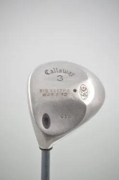 GolfRoots Lefty Callaway Big Bertha War Bird 3 Wood R Flex