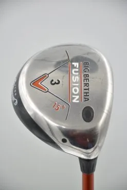 GolfRoots Callaway Big Bertha Fusion Fairway 15 Degree Wood R Flex
