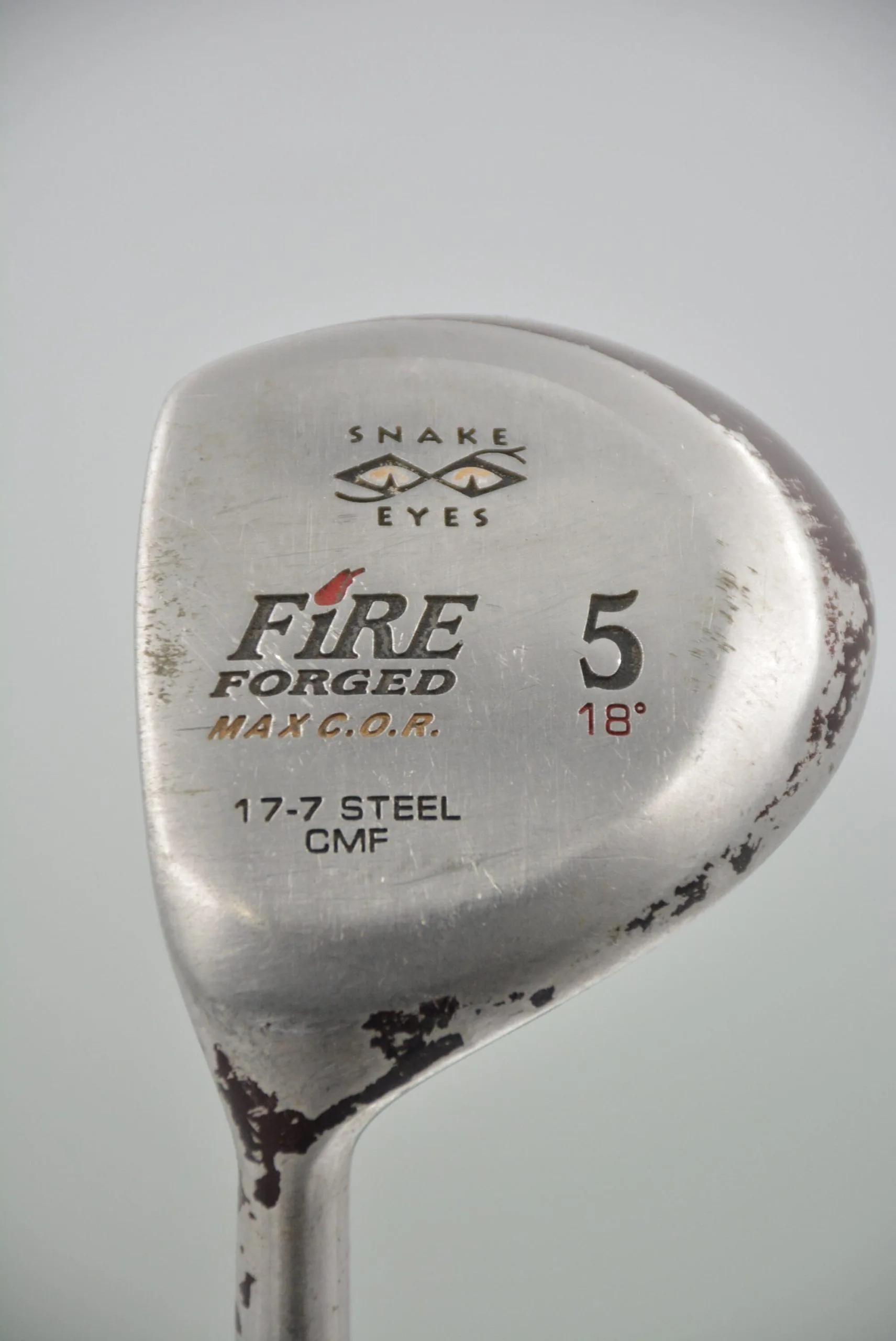 GolfRoots Lefty Snake Eyes Fire Forged Max COR 5 Wood SR Flex 3 GolfRoots Lefty Snake Eyes Fire Forged Max COR 5 Wood SR Flex