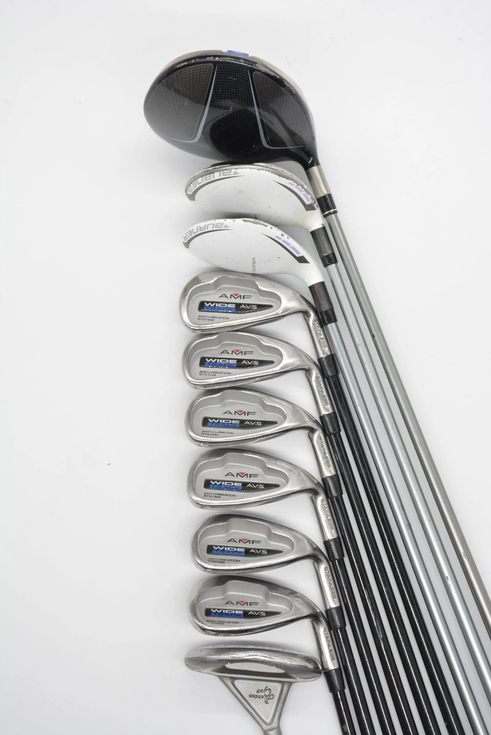 GolfRoots Women's AMF Wide Track AVS Full Set W Flex 3 GolfRoots Women's AMF Wide Track AVS Full Set W Flex