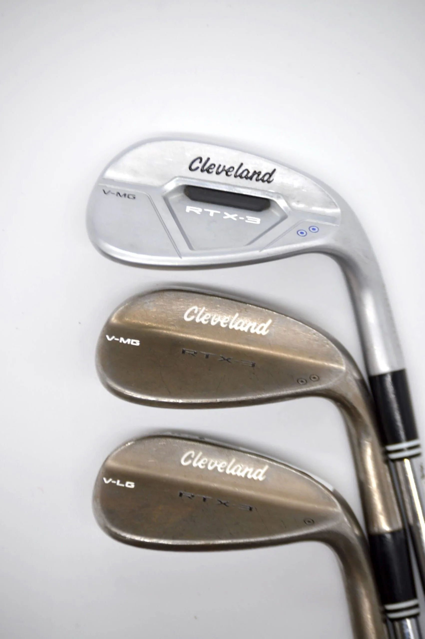 GolfRoots Cleveland RTX-3 Series 50, 54, 58 Degrees Wedge Set S Flex 3 GolfRoots Cleveland RTX-3 Series 50, 54, 58 Degrees Wedge Set S Flex