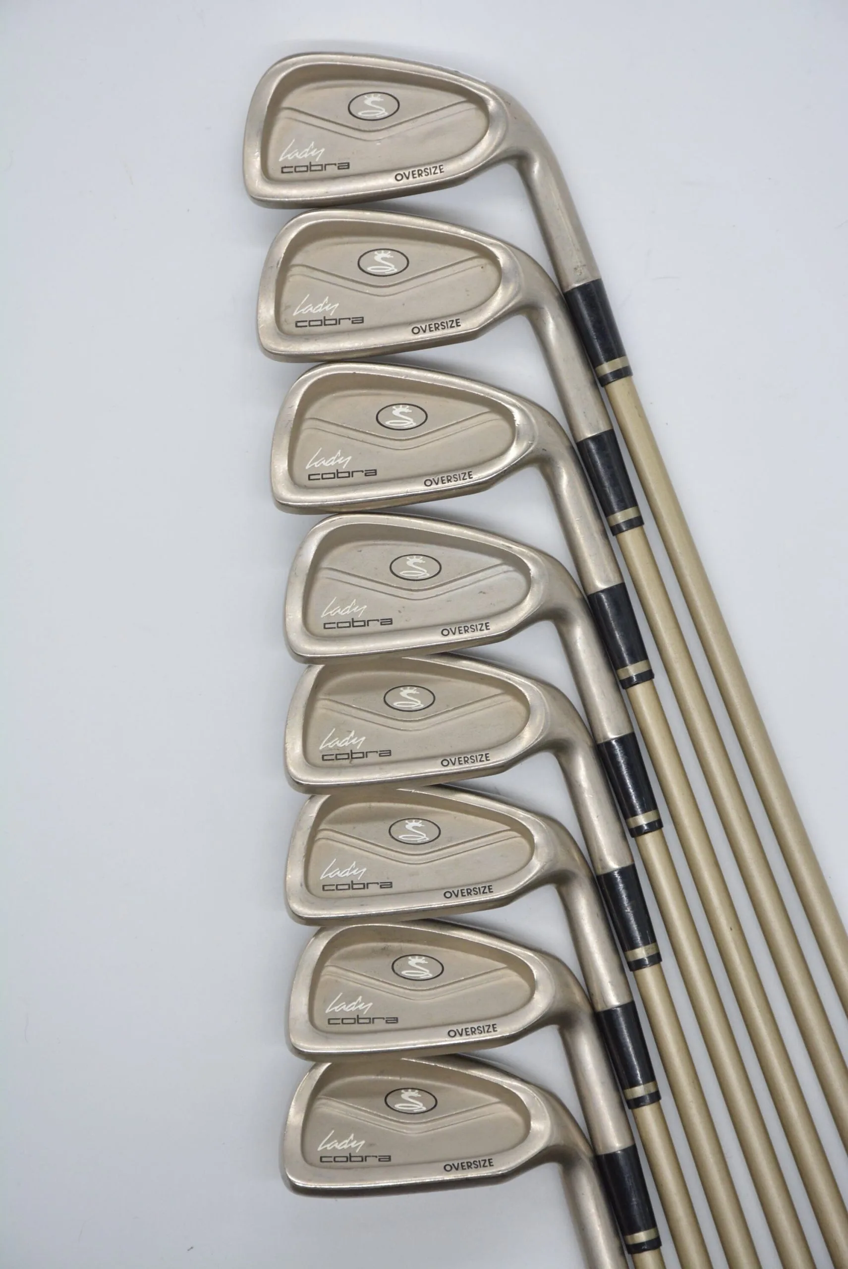 GolfRoots Women's Cobra Lady Oversize 3-PW Iron Set W Flex 4 GolfRoots Women's Cobra Lady Oversize 3-PW Iron Set W Flex - Image 2