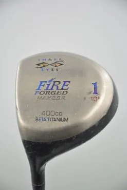 GolfRoots Lefty Snake Eyes Fire Forged Maxcore 10 Degree Driver SR Flex
