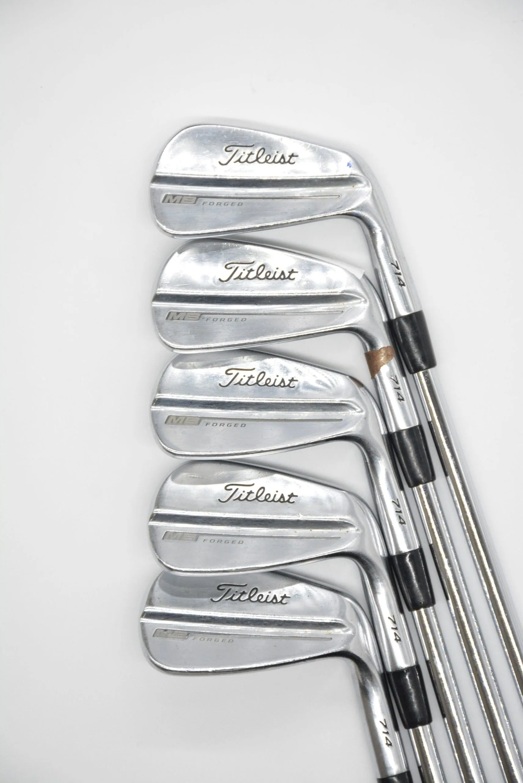 GolfRoots Titleist MB 714 Forged 6-PW Iron Set S Flex 4 GolfRoots Titleist MB 714 Forged 6-PW Iron Set S Flex - Image 2