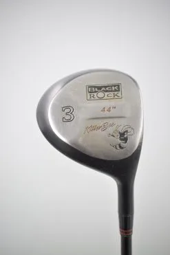 GolfRoots Killer Bee Black Rock 3 Wood S Flex