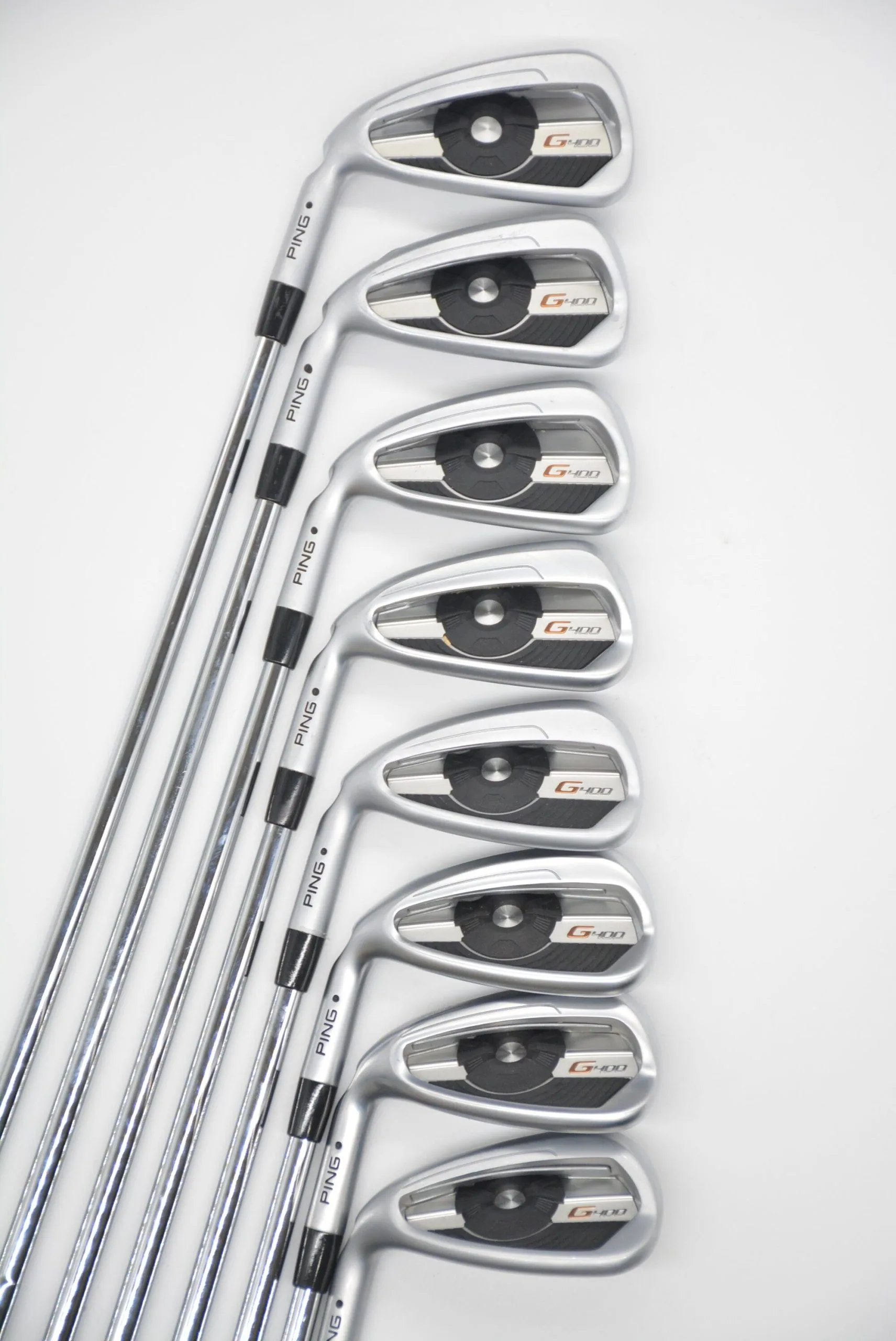 GolfRoots Lefty Ping G400 4-UW Iron Set S Flex 4 GolfRoots Lefty Ping G400 4-UW Iron Set S Flex - Image 2