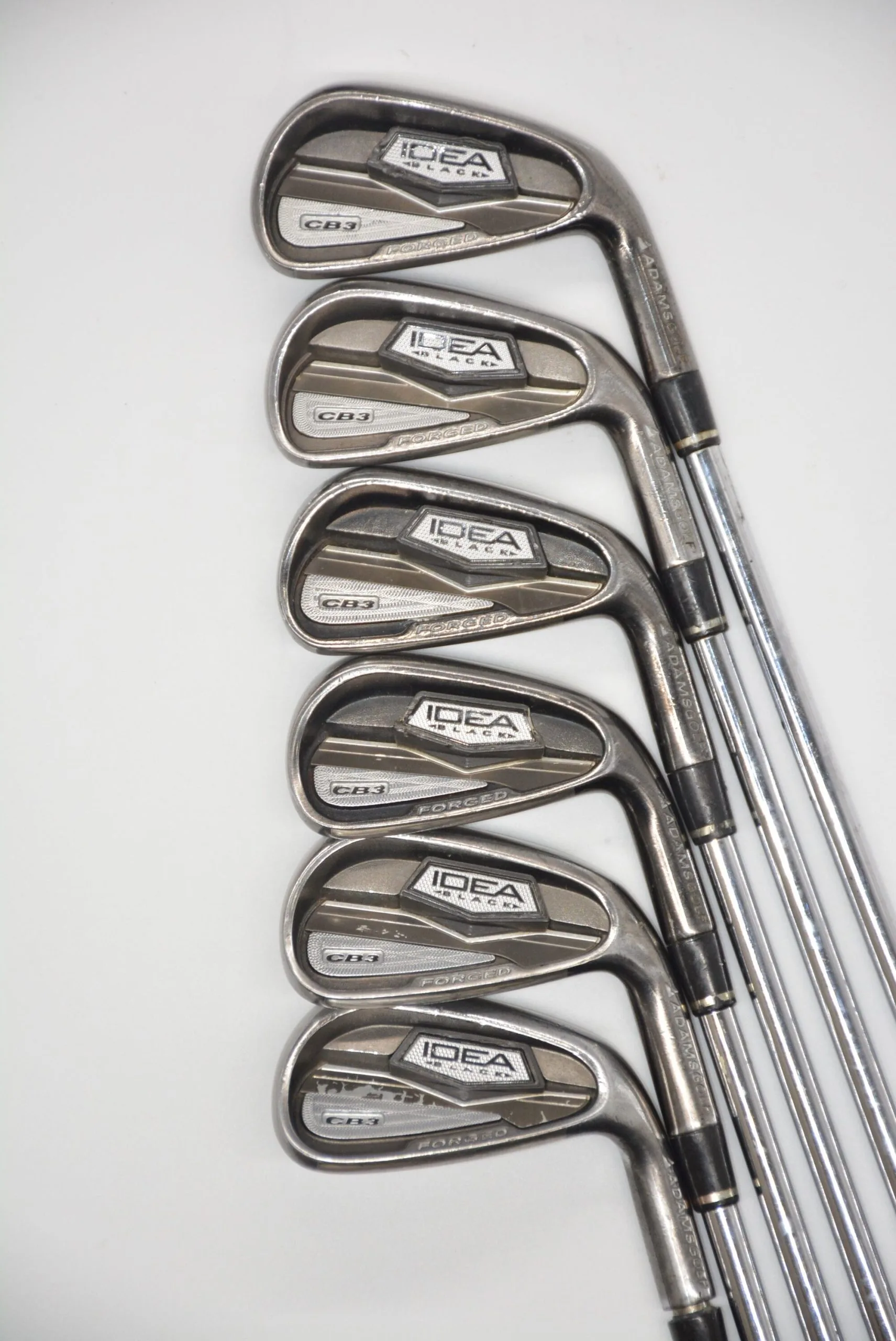 GolfRoots Adams Idea Black CB3 4-8, PW Iron Set R Flex 4 GolfRoots Adams Idea Black CB3 4-8, PW Iron Set R Flex - Image 2