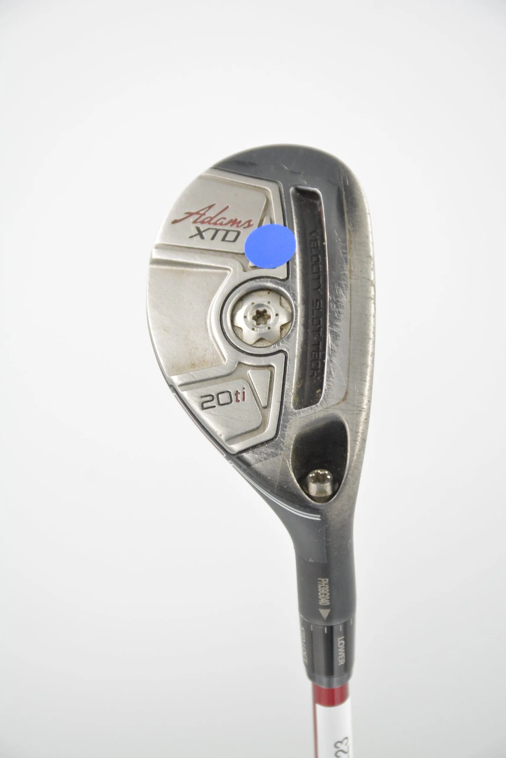 GolfRoots Adams Xtd Ti 20 Degree Hybrid S Flex 3 GolfRoots Adams Xtd Ti 20 Degree Hybrid S Flex