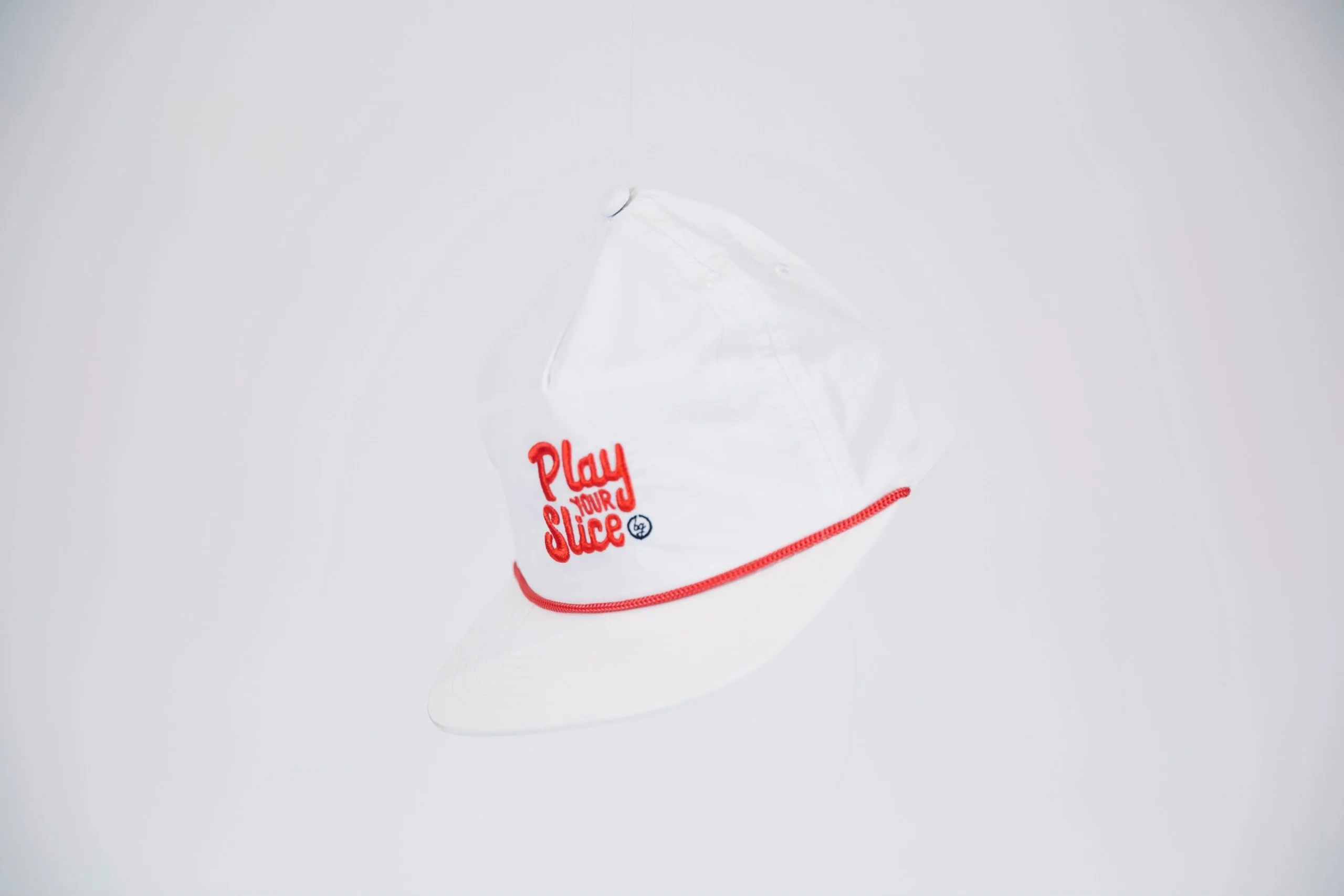 GolfRoots Boge Play Your Slice Rope Hat - White 3 GolfRoots Boge Play Your Slice Rope Hat - White