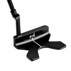 Sik Golf SIK FLO M PUTTER MATTE BLACK - RH ASSEMBLED (LINE BACK FLANGE)