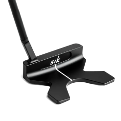 Sik Golf SIK FLO M PUTTER MATTE BLACK - RH ASSEMBLED (LINE BACK FLANGE) -Men's CLUBS Shop PSKFLOM SN BL MB