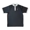 GolfRoots Boge Performance Polo - Black -Men's CLUBS Shop PeakPPolo