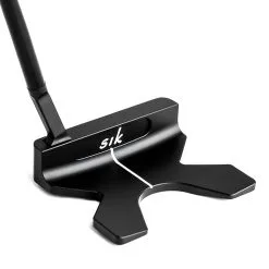 Sik Golf SIK FLO PUTTER MATTE BLACK - RH ASSEMBLED (LINE BACK FLANGE) 9 Sik Golf SIK FLO PUTTER MATTE BLACK - RH ASSEMBLED (LINE BACK FLANGE) -Men's CLUBS Shop Sik FLO Putter Matte Black Slant Neck back line