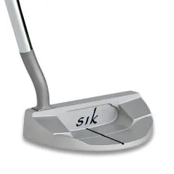 Sik Golf SIK SHO PUTTER - RH ASSEMBLED (LINE BACK FLANGE) -Men's CLUBS Shop sik sho Swept Neck